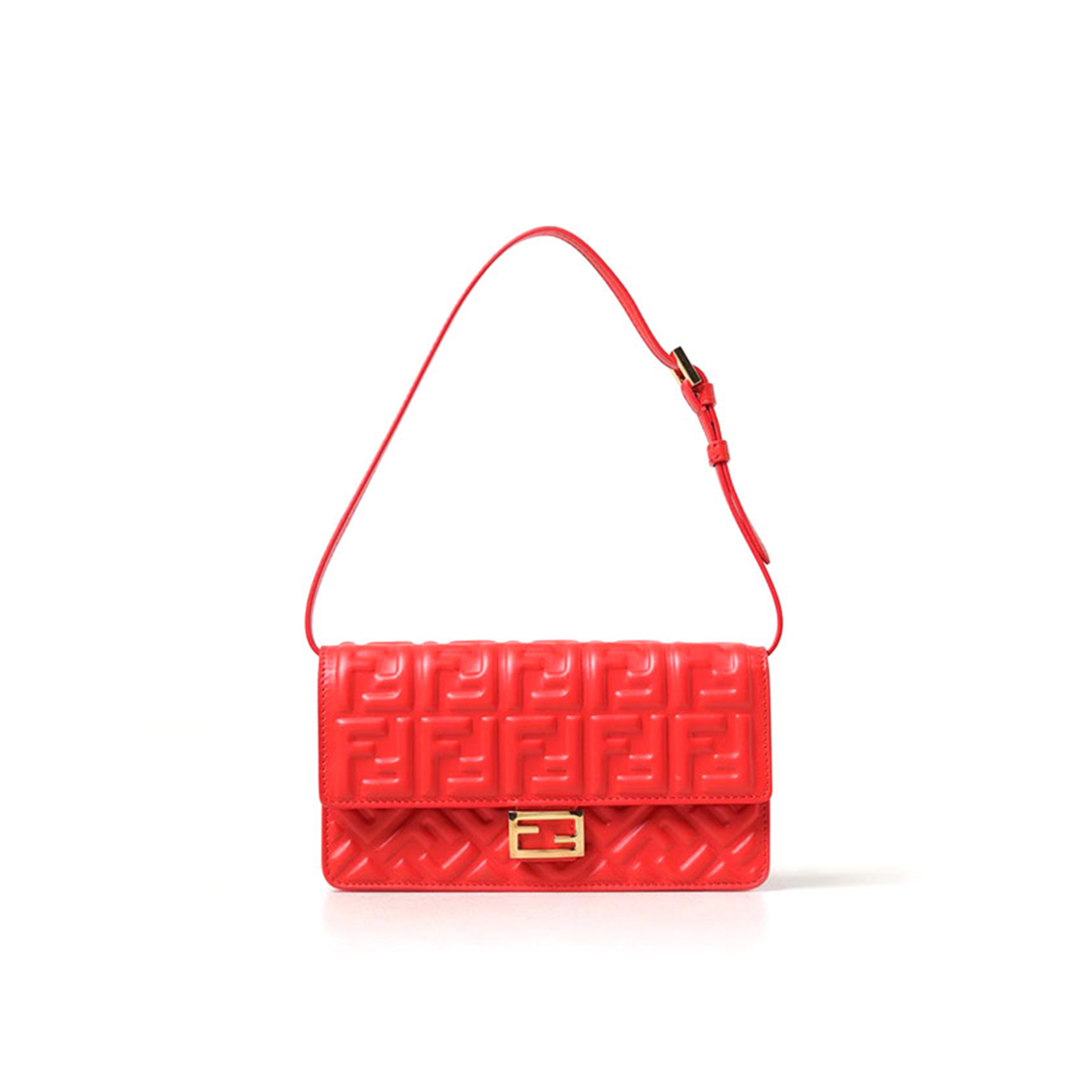 F**di wallet on chain baguette 8m0498aajdf1npy (21*11.5*5cm)